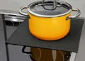 Produktbild: FireMat Küchenorganizer-Set FireMat Black Edition. Feuerfeste Unterlage für Induktionsherde, feuerfeste Unterlage TÜV Süd Zertifziert