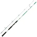 Produktbild: Jenzi Spinnrute Jenzi Angelrute Solid Pro 30-80g, (2-tlg) grün|schwarz 2,40 m