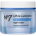 Produktbild: No7 Lift & Luminate Triple Action Night Cream 50 ml