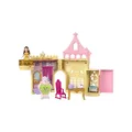 Produktbild: Mattel HPL52 - Disney Princess - Steck- und Stapelschlösser: Belle's Schloss, Spielset mit 8 Teilen
