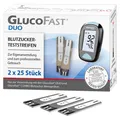 Produktbild: Glucofast Duo  Blutzucker-Teststreifen