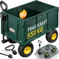 Produktbild: GARDEBRUK® Bollerwagen 550kg Belastbar Klappbar Stabil Herausnehmbare Plane Gerätewagen Handwagen Garten Gartenkarre Gartenwagen Transportwagen Karre
