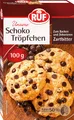 Produktbild: RUF Schoko-Tröpfchen Zartbitter, backfeste Schokoladen-Tropfen zum Backen & Dekorieren von Kuchen & Co., Topping für Porridge, glutenfrei & vegan