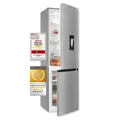 Produktbild: Exquisit Kühl-Gefrierkombination KGC265-70-NF-WS-040C inoxlook | No Frost