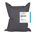 Produktbild: Lumaland Sitzsack XXL Bean Bag Riesen-Sitzkissen 380L 140x180cm Special Edition, Wasserfester Indoor & Outdoor BeanBag mit EPS-Perlen