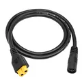 Produktbild: RIIEYOCA XT60 auf DC 8mm Steckeradapter, XT60 Buchse auf DC 7,9 mm x 0,9 mm Buchse 14AWG Stromkabel, für tragbares Kraftwerk Solargenerator Solarpanel (1M/3Ft)