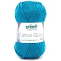 Produktbild: Wolle Cotton Quick 50 G Uni Petrol Handarbeit - Gründl