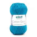 Produktbild: Gründl Wolle Cotton Quick 50 g uni petrol  Wolle