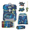 Produktbild: Scout LED Neo Set 4-teilig Schulranzen Planets dunkelblau Neu