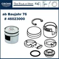 Produktbild: GROHE  46023000  Set für Euromix-Hebelkopf  ab Baujahr 76 chrom für Euromix NEU