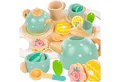 Produktbild: kinderplay Spiel-Kochgeschirr Holz Tee-Set für Kinder – kreatives Rollenspiel – 15-teiliges Zubehör, (Set)