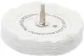 Produktbild: BGS 3989 | Polierscheibe mit Spanndorn | 6 mm | Ø 125 x 22 mm | Schwabbelscheibe