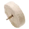 Produktbild: Polierscheibe 125 mm Schabbelscheibe Schwabbel für Bohrmaschine 6mm Spanndorn