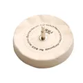 Produktbild: BGS-3989 Polierscheibe Baumwolle Spanndorn 6mm Scheibe Polier 125 mm