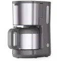 Produktbild: Braun PurShine KF1505GY kaffeemaschine mit thermoskanne und OptiBrew-System, anti-tropf-funktion, automatische sicherheitsabschaltung, 1,2 l fassungsvermögen (kanne), 1000 W, grau