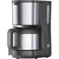 Produktbild: Braun PurShine KF1505GY: Hochwertige Filterkaffeemaschine mit Thermoskanne - Schwarz/Silber