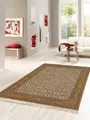 Produktbild: Rug Studios Teppich BENARAS HERATI, Rechteckig, Höhe: 15 mm, Wohnzimmer, 60 x 90 cm, Beige
