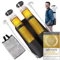 Produktbild: GOODS+GADGETS Der Kulthit - Duo Bierrucksack Doppel Bier Rucksack Biergiraffe Getränkerucksack 2 x 3 Liter Kapazität