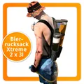 Produktbild: Bierrucksack Getränkerucksack Getränkespender Zapfanlage DUO 2x3 Liter Party JGA