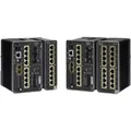 Produktbild: Cisco Catalyst IE3300 Rugged Series Switch Gestito 10 x 10/100/1000 (8 PoE+) + 2 x SFP, montaggio su binario DIN PoE+ (360 W), alimentatore DC