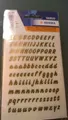 Produktbild: HERMA 4152 Buchstaben selbstklebend A-Z wetterfest Folie gold transparent