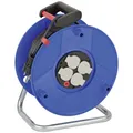 Produktbild: Brennenstuhl 1208060 Kabeltrommel 50.00 m Schwarz Schutzkontakt-Stecker