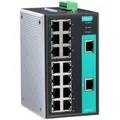 Produktbild: Moxa EDS-316-T - Unverwalteter Ethernet-Switch mit 16 10/100BaseT(X)-Ports, Relaisausgangswarnung (16 Ports) (EDS-316-T)