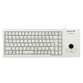 Produktbild: CHERRY XS Trackball Keyboard corded USB lightgrey (DE) (DE, Kabelgebunden) (G84-5400LUMDE-0)