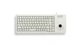 Produktbild: Cherry G84-5400 XS Trackball Keyboard hellgrau, Cherry ML, USB, DE
