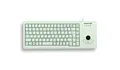 Produktbild: 4025112071317 CHERRY TAS G84-5400 Corded DE-Layout hellgrau TRACKBALL USB Cherry
