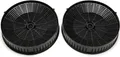 Produktbild: Elica CFC0038668 Aktivkohlefilter für Dunstabzugshauben, schwarz (1 Paar)