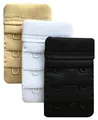Produktbild: Chanie Damen Packung mit 3 Weich Komfortabel Erweiterung 2 Haken BH-Verlängerer, 6,1cm x 3,8cm