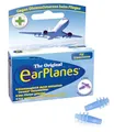 Produktbild: EarPlanes Erwachsene – Ohrstöpsel zum Druckausgleich im Flugzeug, hilft Druck und Ohrenschmerzen beim fliegen zu vermeiden, 2 Stück