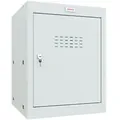 Produktbild: Phoenix Stahl Schließfach 1 Tür Schlüsselschloss 400 x 400 x 520 mm Grau