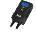 Produktbild: AEG Mikroprozessor Batterieladegerät LD 4.0, für 6/12V Batterien, 4A, 9-HF Ladestufen, Autostart, Komfortanschluss, automatische Diagnose- und Ladefunktion, Schwarz