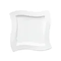 Produktbild: Villeroy & Boch NewWave Frühstücksteller quadratisch 24x24cm weiß Porzellan