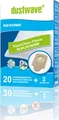 Produktbild: 20 Staubsaugerbeutel für Rowenta Staubsauger RO3953EA Compact Power, RO3950- RO3980, RO 3950 Parquet, RO 3980 Animal Care, Silence Force Compact, alternativ Staubbeutel zu ZR200520 von dustwave®