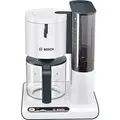Produktbild: Bosch Haushalt TKA8011 Kaffeemaschine Weiß, Anthrazit Fassungsvermögen Tassen=10 Glaskanne, Warmhaltefunktion