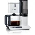 Produktbild: Bosch Styline TKA8011 - Kaffeemaschine - 15 Tassen - Weiß/Anthrazit