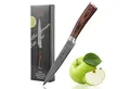 Produktbild: Wakoli Allzweckmesser EDIB Damast Universalmesser I Kochmesser, Küchenmesser I 12,5cm Klinge, VG10 Kern, 67 Lagen Damaststahl, Pakkaholzgriff, inkl. Geschenkbox