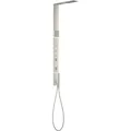 Produktbild: hansgrohe AXOR ShowerComposition Duschpaneel, mit Thermostat, Kopfbrause 110/220, Schulterbrause, inklusive Zubehör, 12595800, Farbe: Edelstahl-Optik