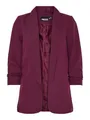 Produktbild: PIECES Damen Pcboss Noos 3/4 Blazer, Grape Wine,XS