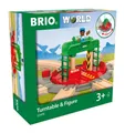 Produktbild: Brio 33476 Lok Drehscheibe mit Kontrollbrücke 3+Jahre