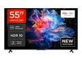 Produktbild: TCL 55V6C Fernseher 55 Zoll 4K UHD Google TV HDR10+ Dolby Vision HVA ALLM Neu