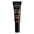Produktbild: NYX Professional Makeup Born to Glow Radiant Concealer, Schillerndes Finish, Reduktion von Augenringen, Highlighten und Contouring, Vegane Formel, Farbton: Cappuccino