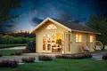 Produktbild: Lasita Maja Gartenhaus / Homeoffice / Ferienhaus Caroline 2.3 Schwedenrot, Farbe:schwedenrot, Dachform:Satteldach
