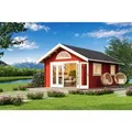 Produktbild: Lasita Gartenhaus Caroline 2.3 Schwedenrot 390 cm x 575 cm