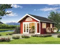 Produktbild: Gartenhaus Outdoor Life Caroline 2.3 inkl. Fußboden, Schlafboden 489,9 x 657 cm 