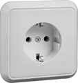 Produktbild: ELSO 205024 - Steckdose mit Vollplatte, FASHION/RIVA/SCALA, reinweiß