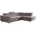 Produktbild: Kaiser Möbel Ecksofa, Violett, Textil, Füllung: Komfortschaum, einzeln stellbar, L-Form,L-Form, 275x202 cm, Wohnzimmer, Sofas & Couches, Wohnlandschaften, Ecksofas
